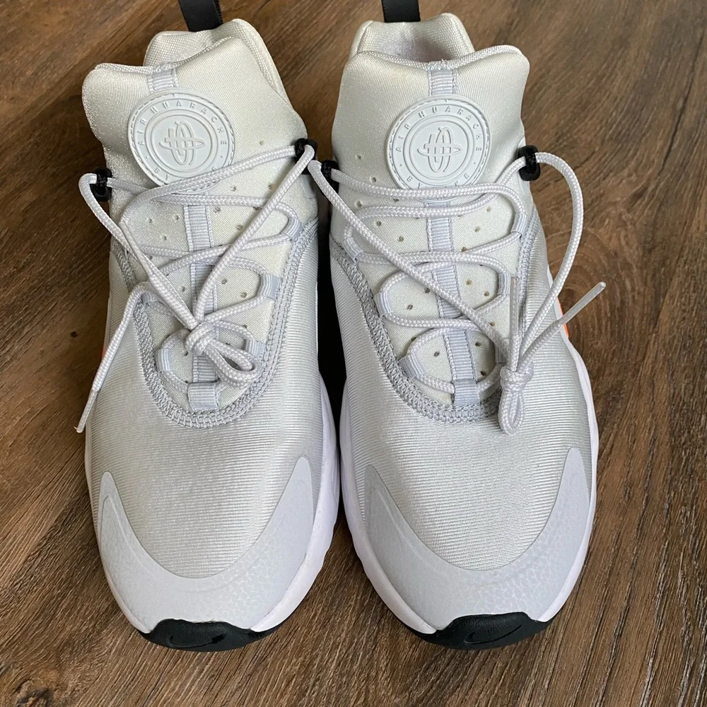 Nike Air Huarache City Move Pure Platinum Crimson size 8.5 - Picture 14 of 16